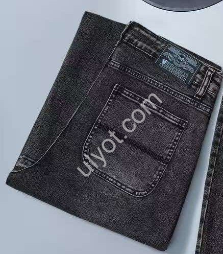 ДЖИНСЫ V&D (28-33) ЧЕРНЫЙ 7014