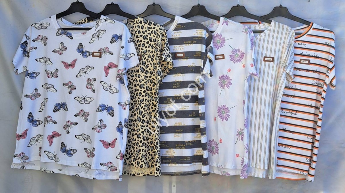 ФУТБОЛКА (ONESIZE 48-54) МИКС 9151