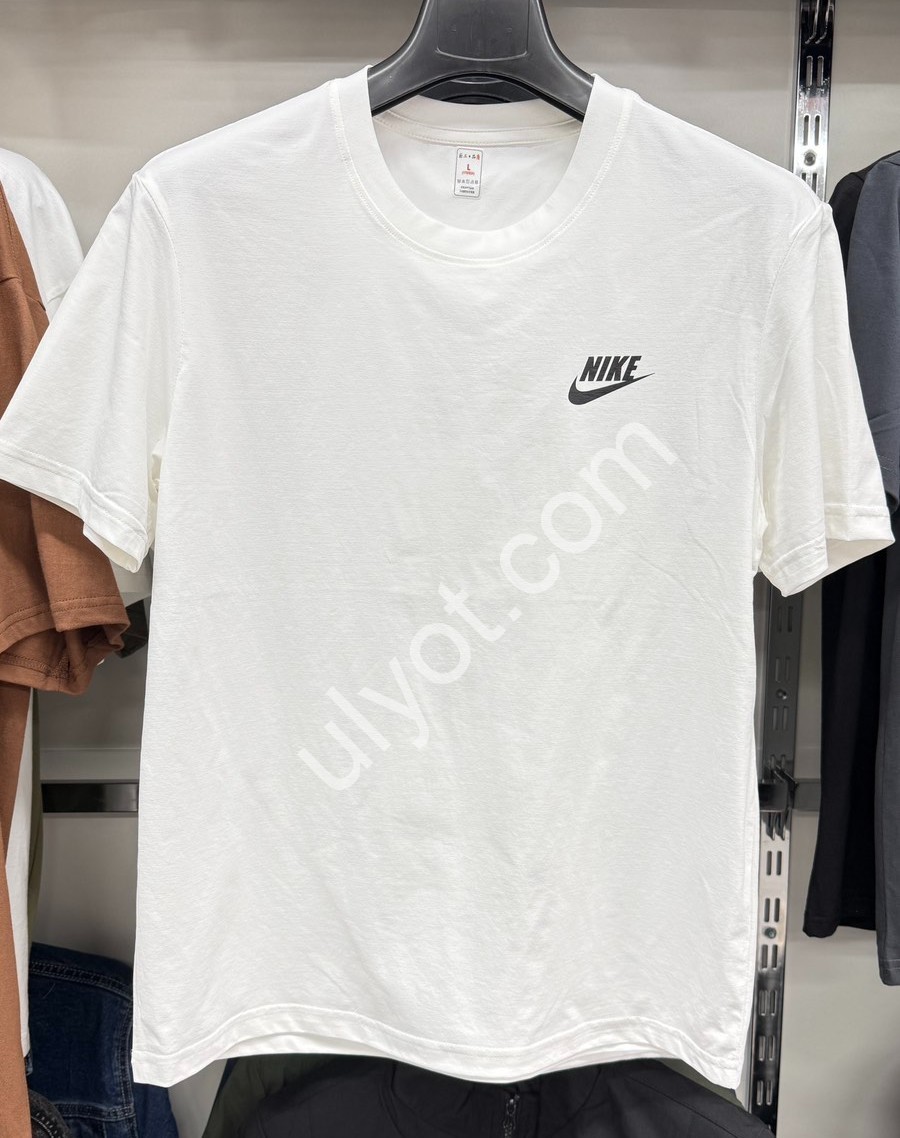 ФУТБОЛКА N02 (L-4XL) БЕЛЫЙ 