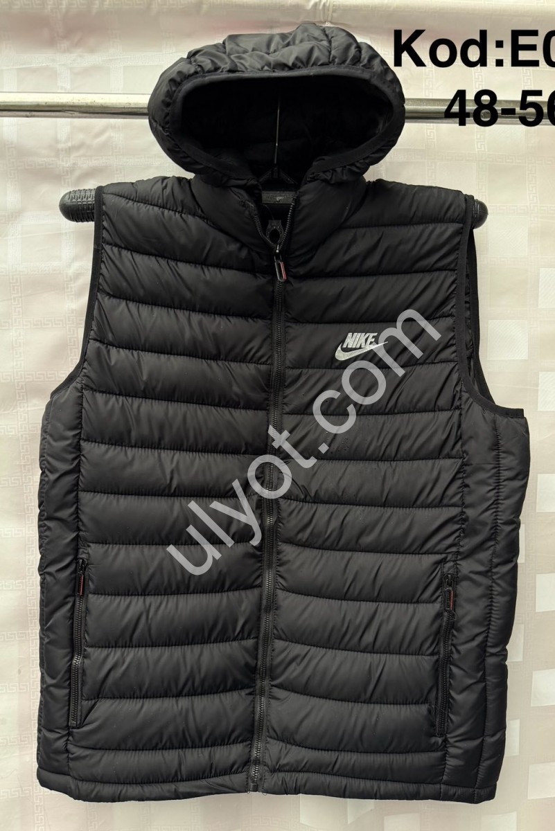 ЖИЛЕТКА N02 (48-56) ЧЕРНЫЙ E01