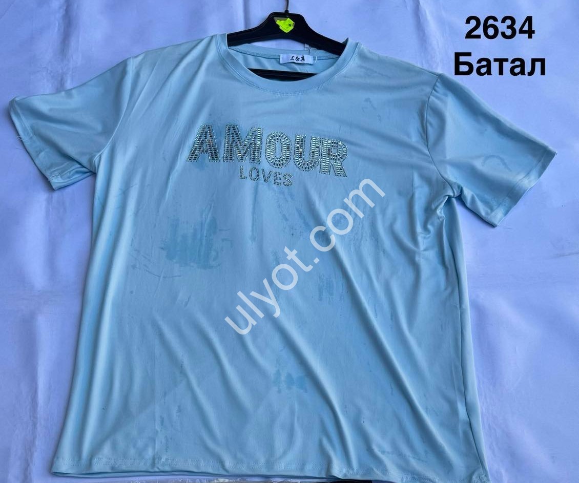 ФУТБОЛКА (ONESIZE 50-58) МИКС 2634