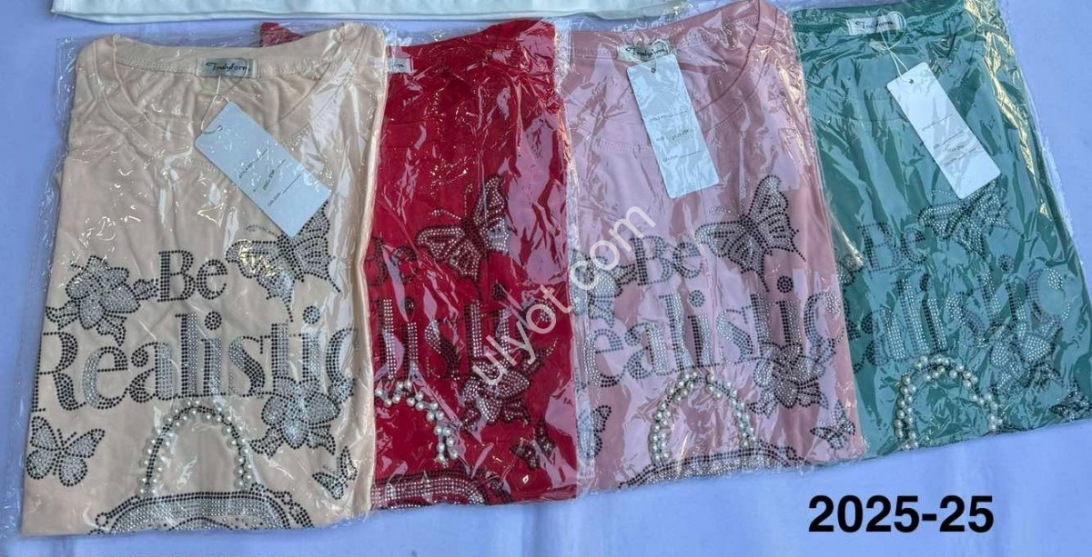 ФУТБОЛКА (ONESIZE 44-48) МІКС 2025-25