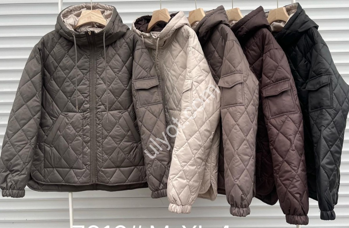 КУРТКА (M-2XL) ЧЕРНЫЙ 7616