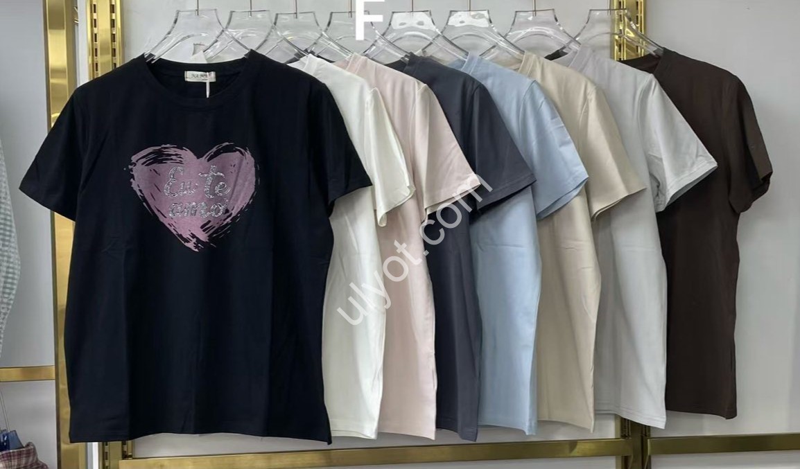 ФУТБОЛКА (ONE SIZE 55-56) МІКС LT5666