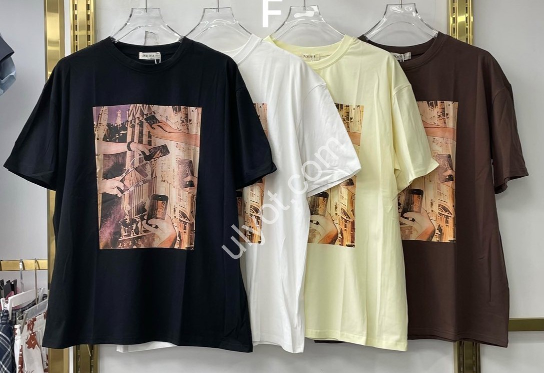 ФУТБОЛКА (ONE SIZE 60-62) МИКС YH620-1