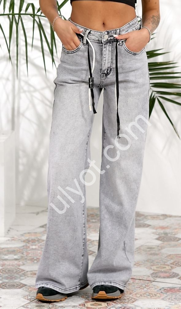 ДЖИНСЫ LIANA (25-30) СВ.СЕРЫЙ 604