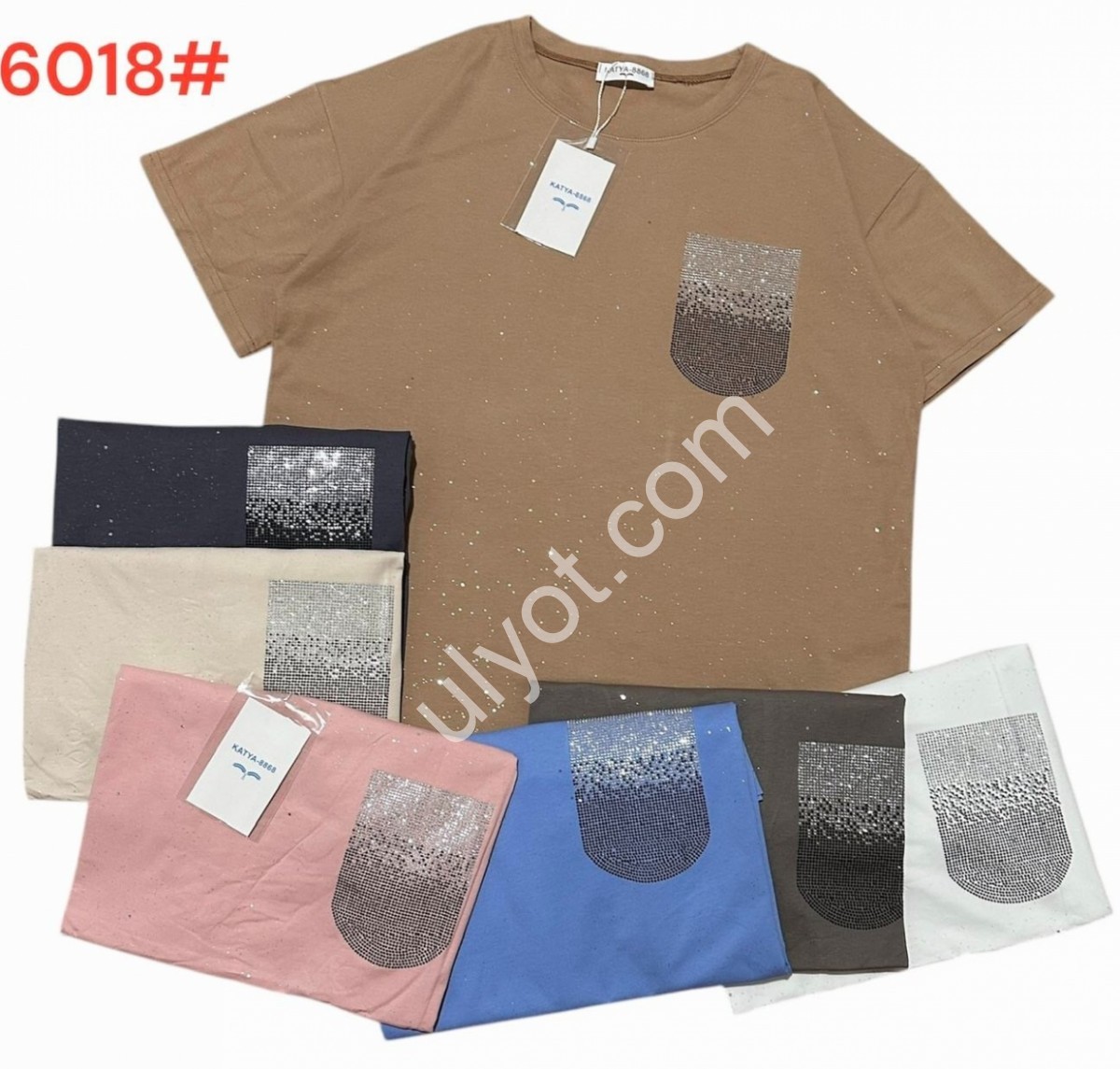 ФУТБОЛКА (ONESIZE 50-56) МИКС 6018