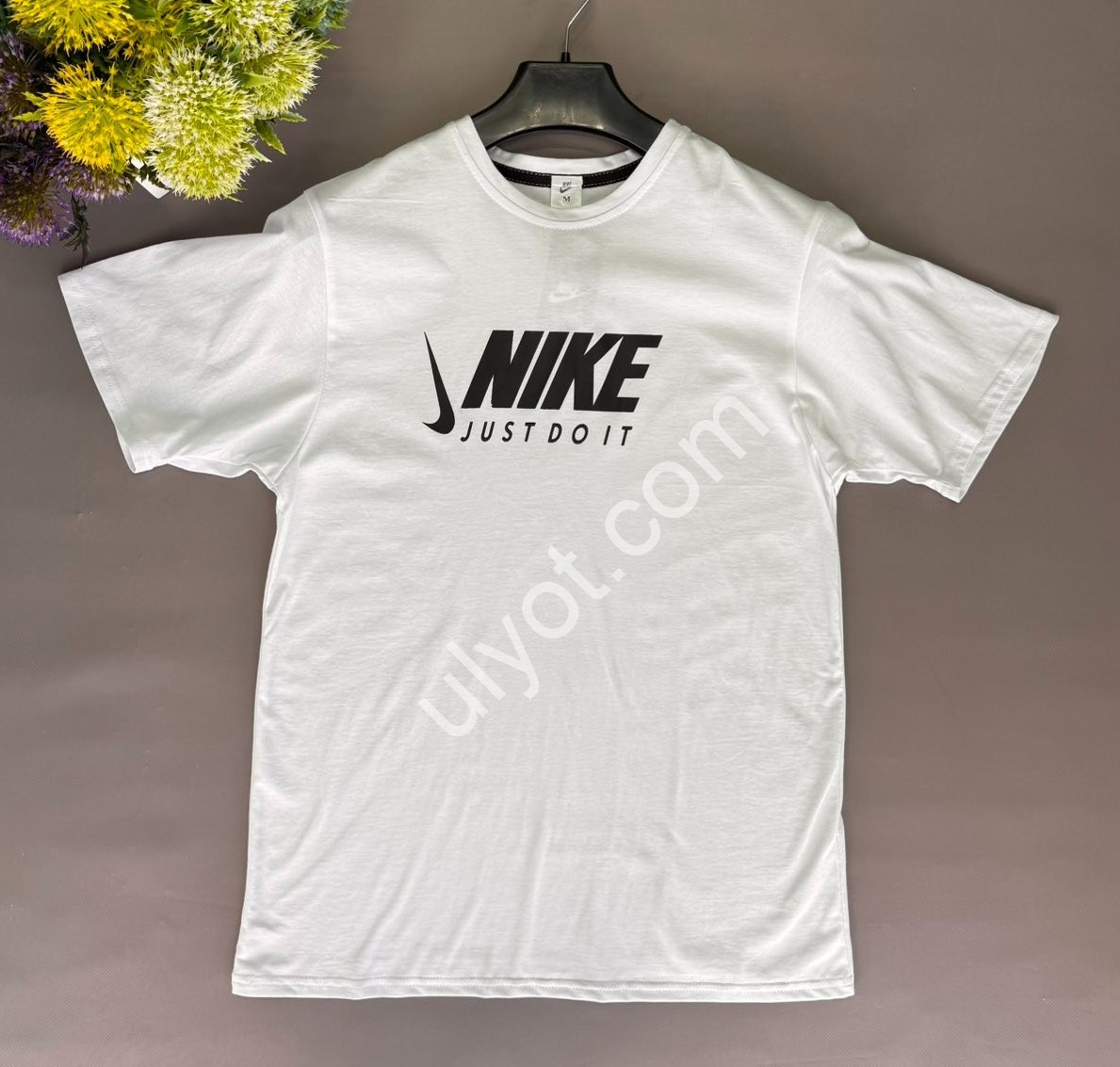 ФУТБОЛКА N02 (S-2XL) БІЛИЙ+ЧОРНИЙ