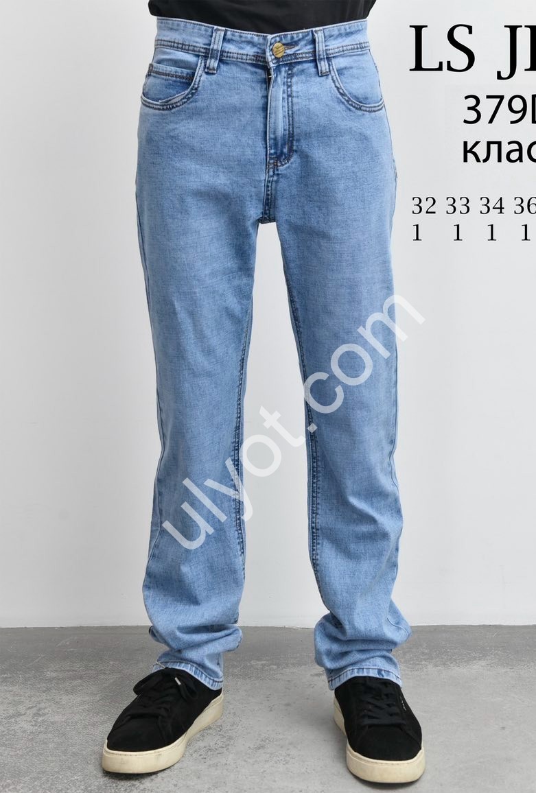 ДЖИНСИ LS JEANS (32-42) СИНІЙ 379D
