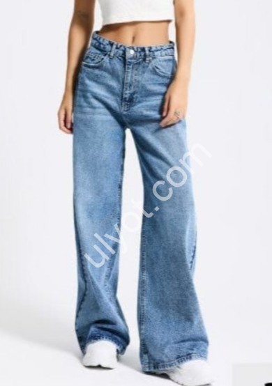 ДЖИНСЫ IT'S BASIC (34-42) ГОЛУБОЙ 3311/4s6/4