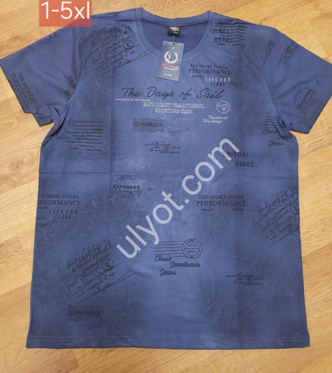 ФУТБОЛКА (XL-5XL) МИКС A206