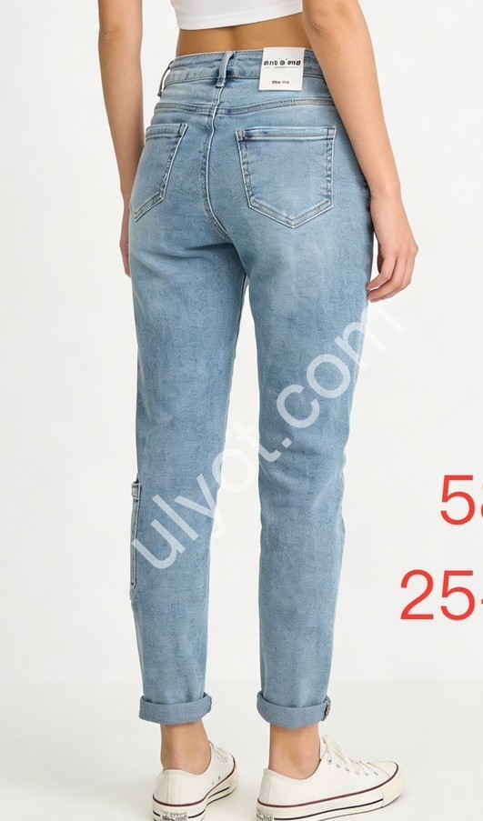 ДЖИНСИ DENIM NEW (25-30) БЛАКИТНИЙ 588