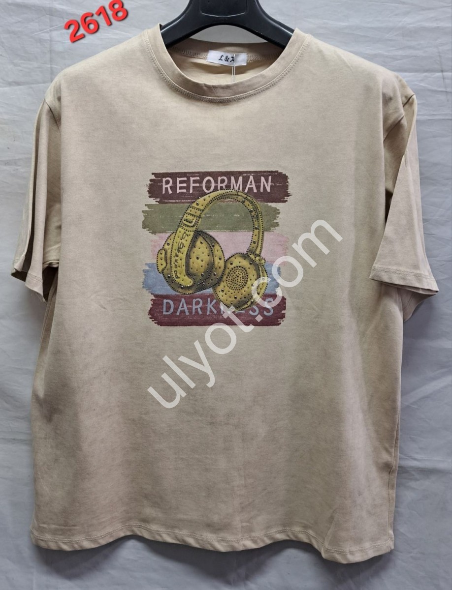 ФУТБОЛКА (ONESIZE 52-56) МИКС 2618