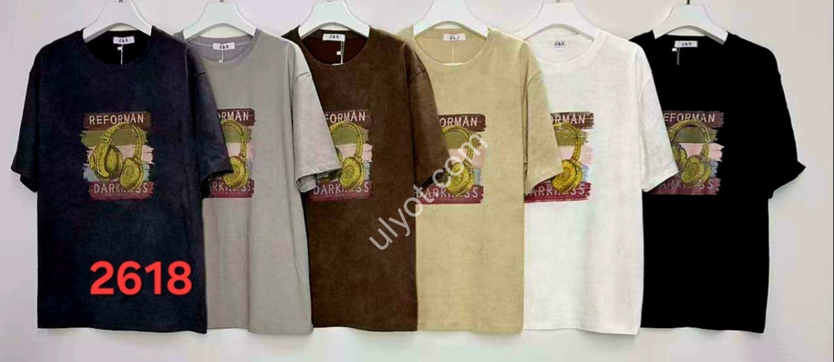 ФУТБОЛКА (ONESIZE 52-56) МИКС 2618