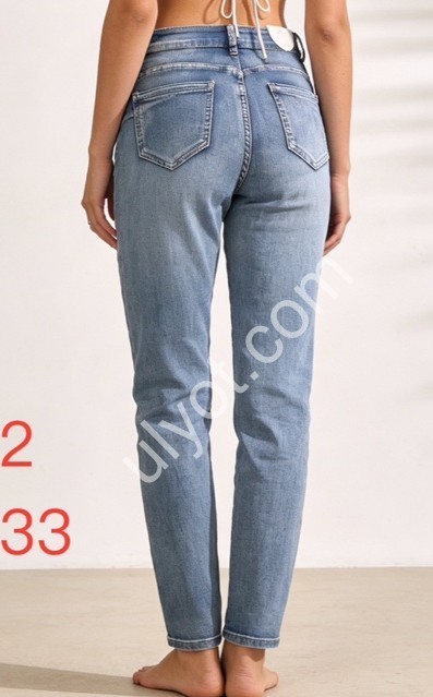 ДЖИНСИ PRETTY BABY (28-33) СИНІЙ 032