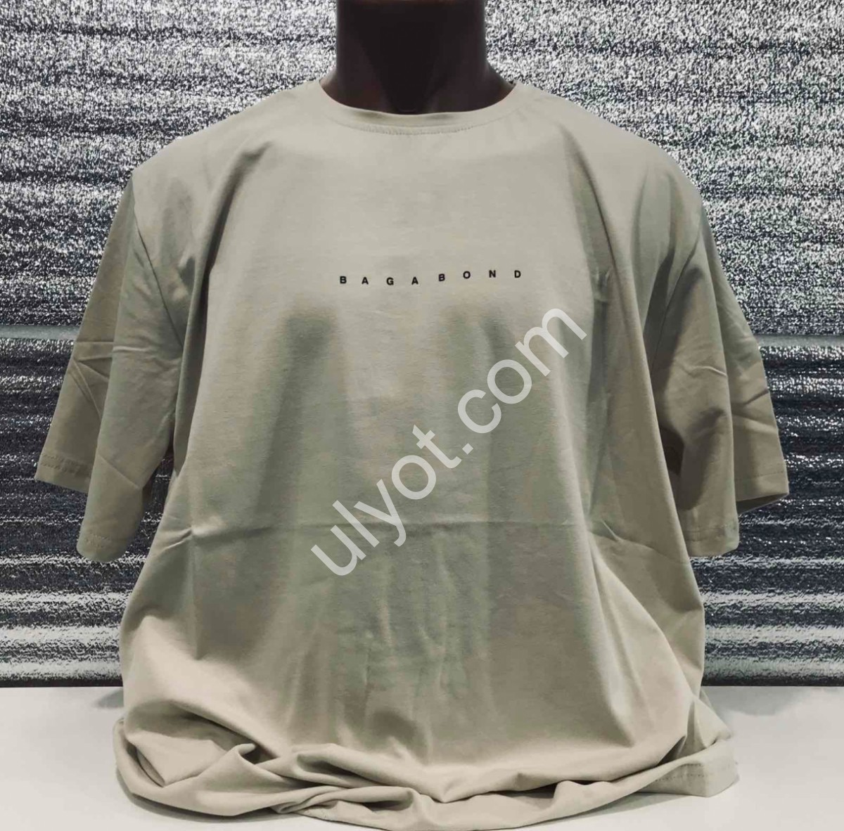 ФУТБОЛКА STRONGMAN (3XL-6XL) BAGABOND БЕЖ 