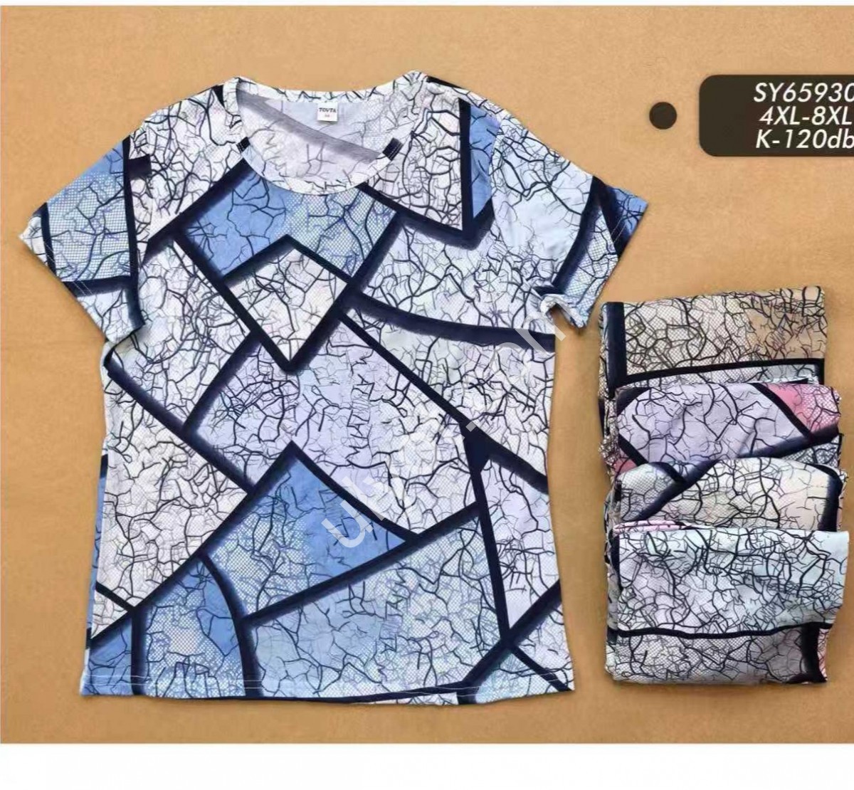 ФУТБОЛКА (4XL-8XL) МИКС 65930