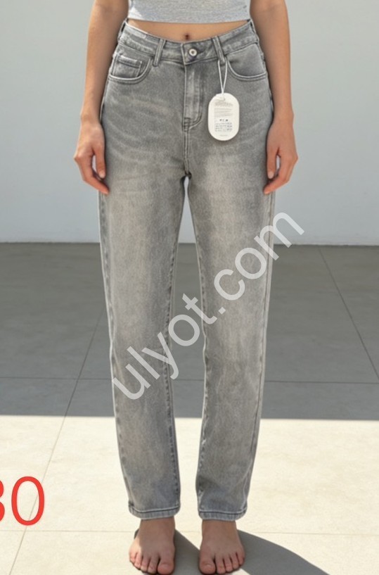 ДЖИНСЫ PRETTY BABY (25-30) СЕРЫЙ 156