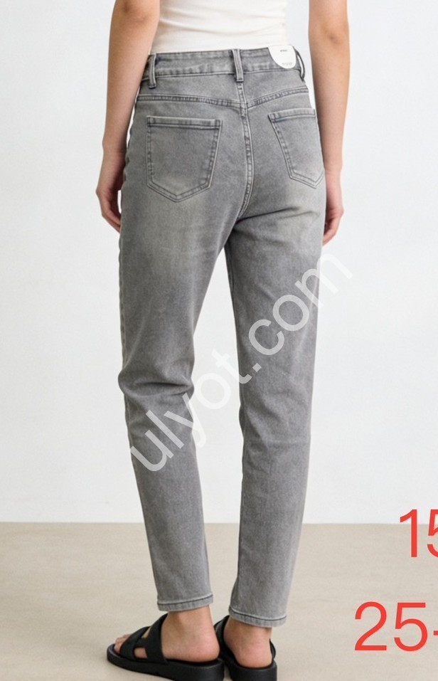 ДЖИНСЫ PRETTY BABY (25-30) СЕРЫЙ 156