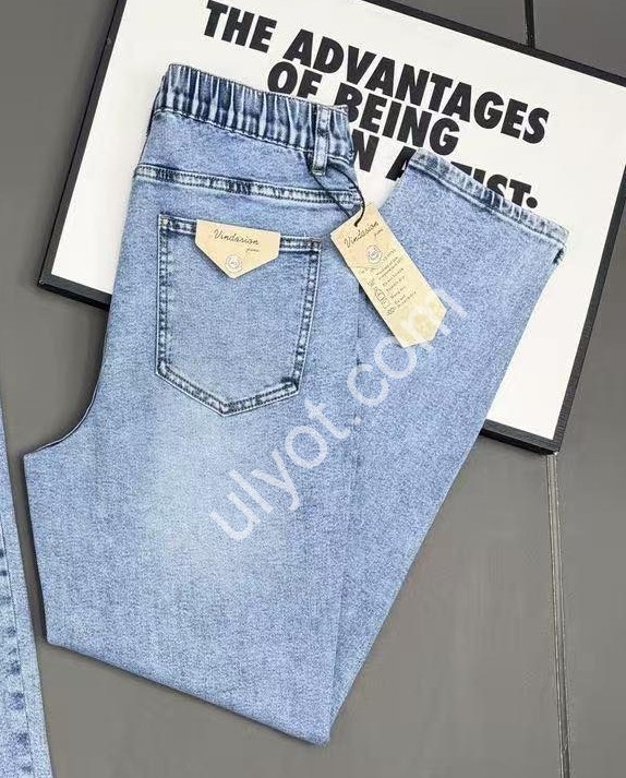 ДЖИНСИ V&D (30-36) БЛАКИТНИЙ 6039