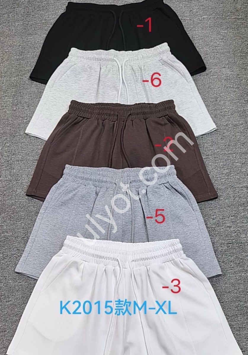 ШОРТЫ (M-XL) СЕРЫЙ K2015-5