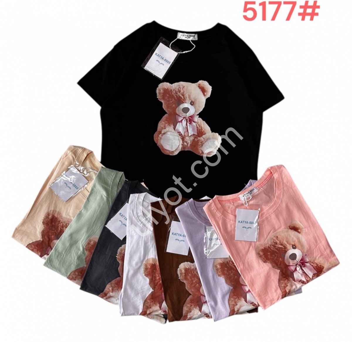 ФУТБОЛКА (ONESIZE 44-48) МІКС 5177