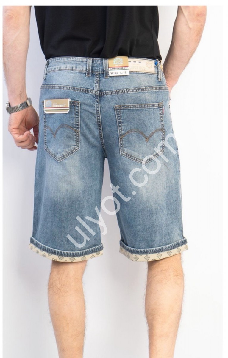ШОРТИ GOD BARON (30-40) СИНІЙ 962