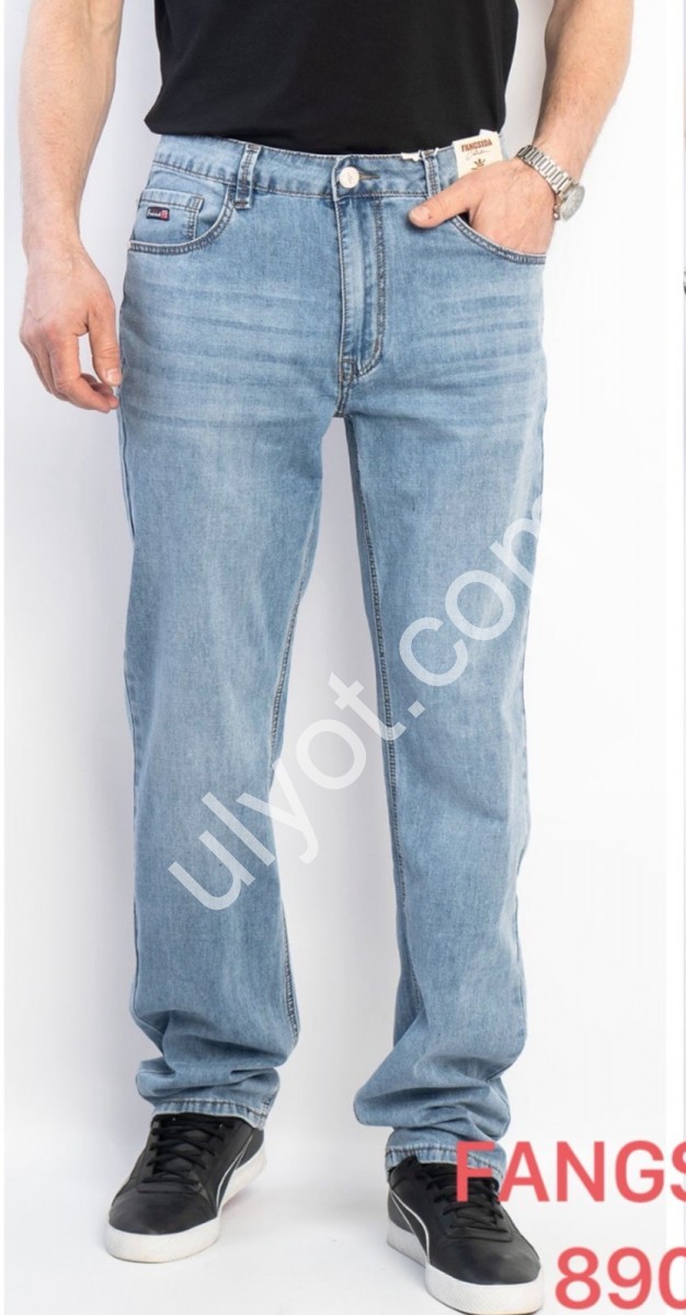 ДЖИНСИ FANGSIDA (31-38) БЛАКИТНИЙ 8907