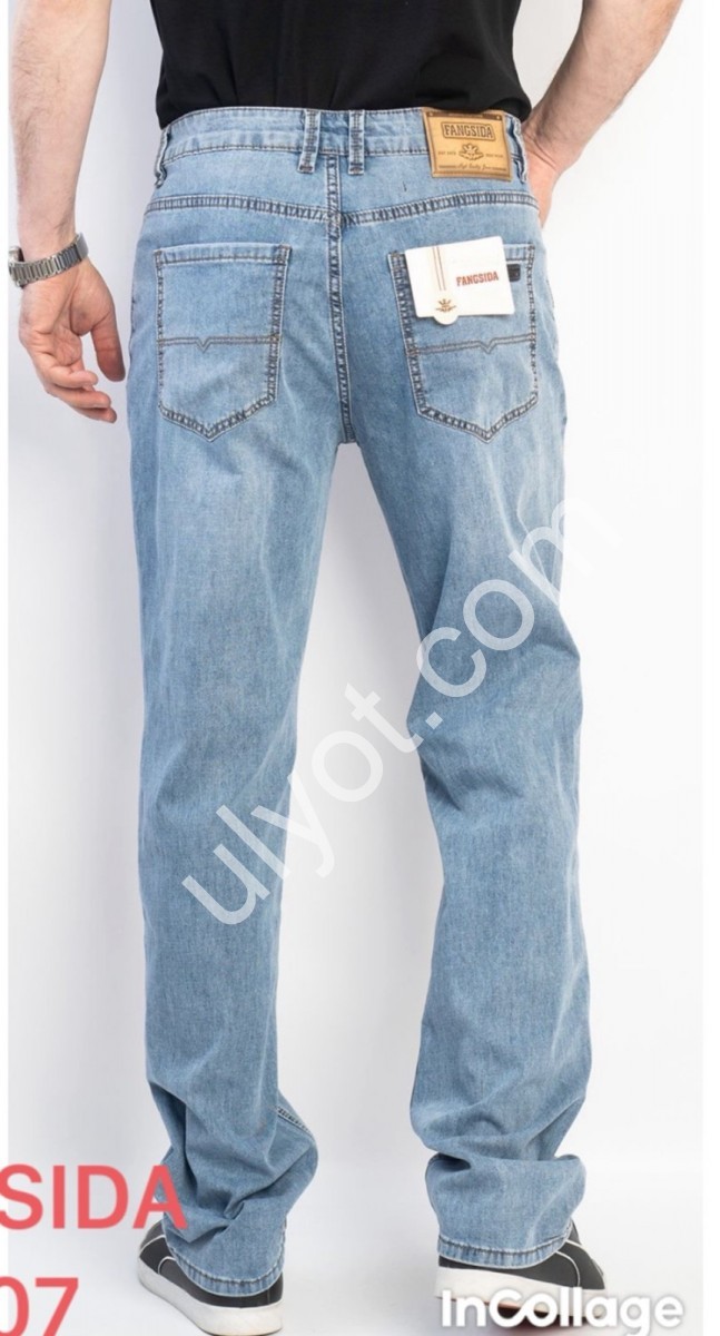 ДЖИНСИ FANGSIDA (31-38) БЛАКИТНИЙ 8907