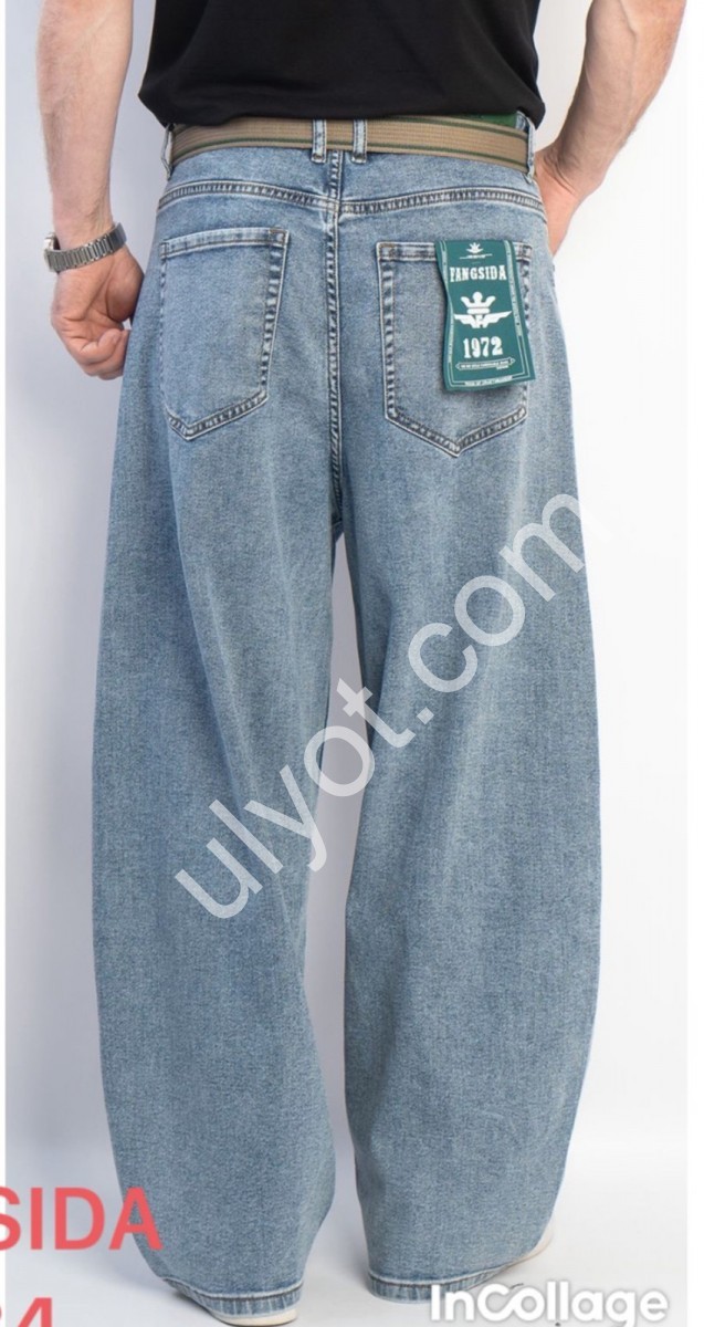 ДЖИНСЫ FANGSIDA (28-34) СИНИЙ 8934