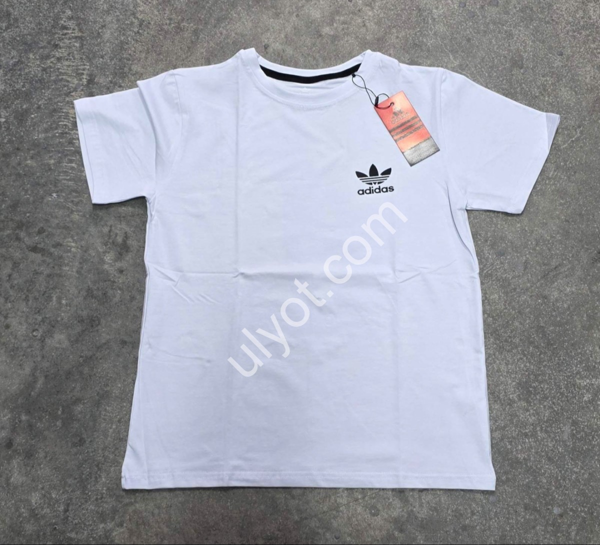 ФУТБОЛКА A01 (7-12 ЛЕТ) БЕЛЫЙ 