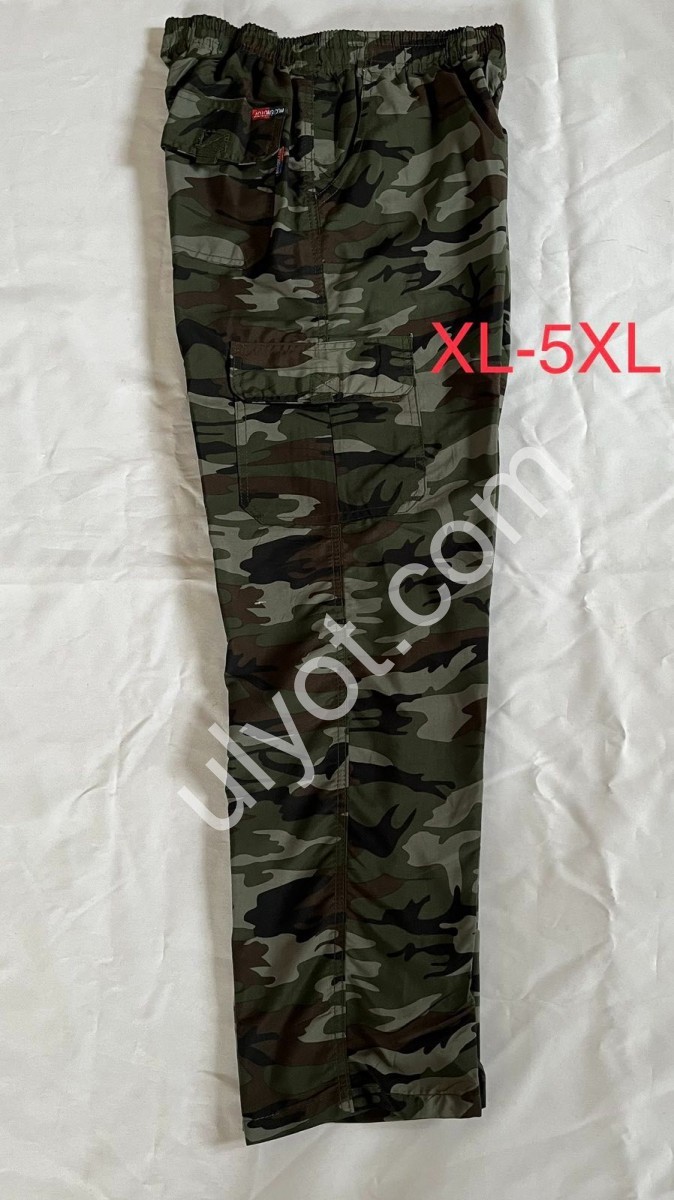 ШТАНЫ (XL-5XL) ПРЯМОЙ КАМУФЛЯЖ B30