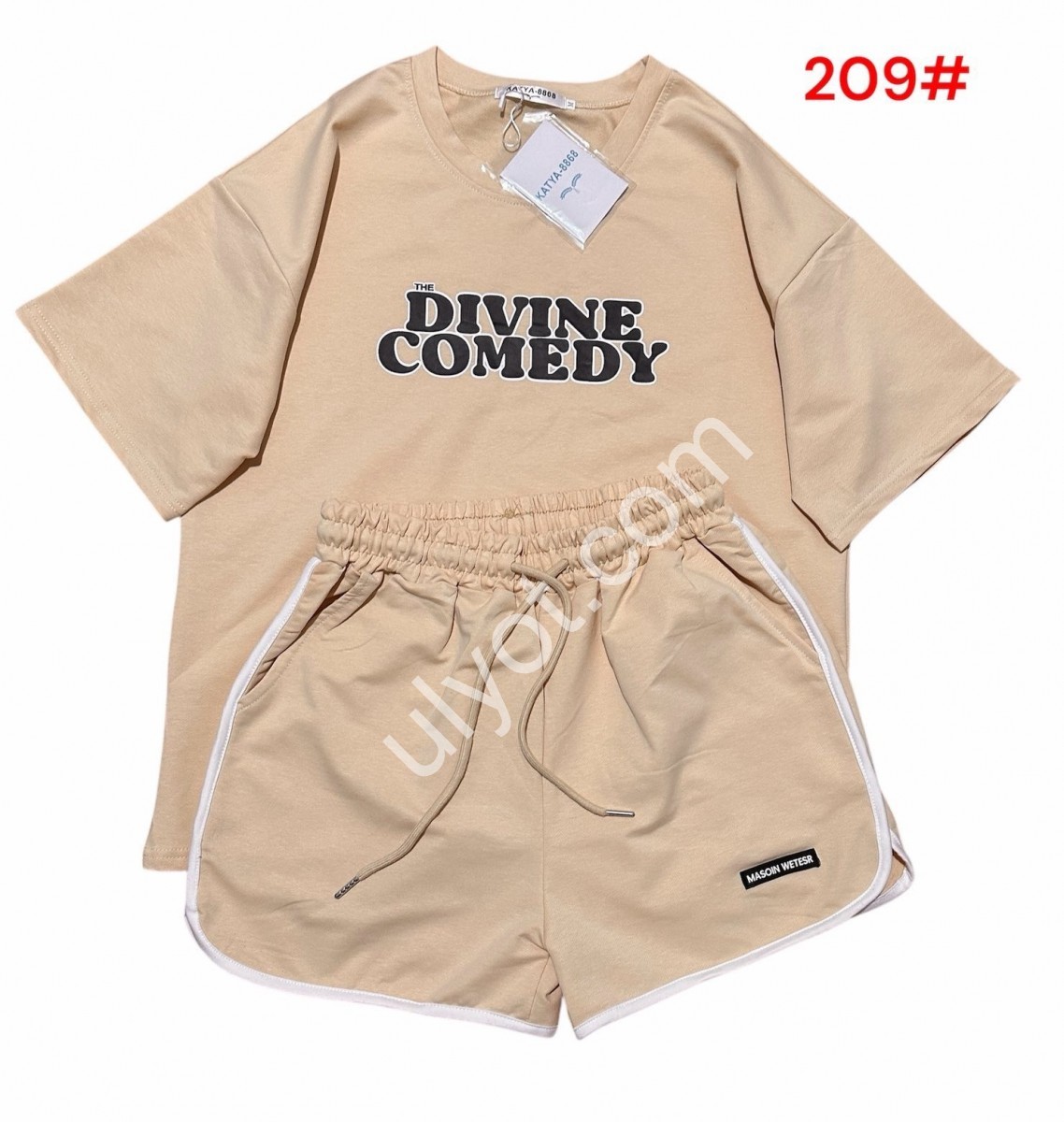 КОСТЮМ (S-L) БЕЖ 209