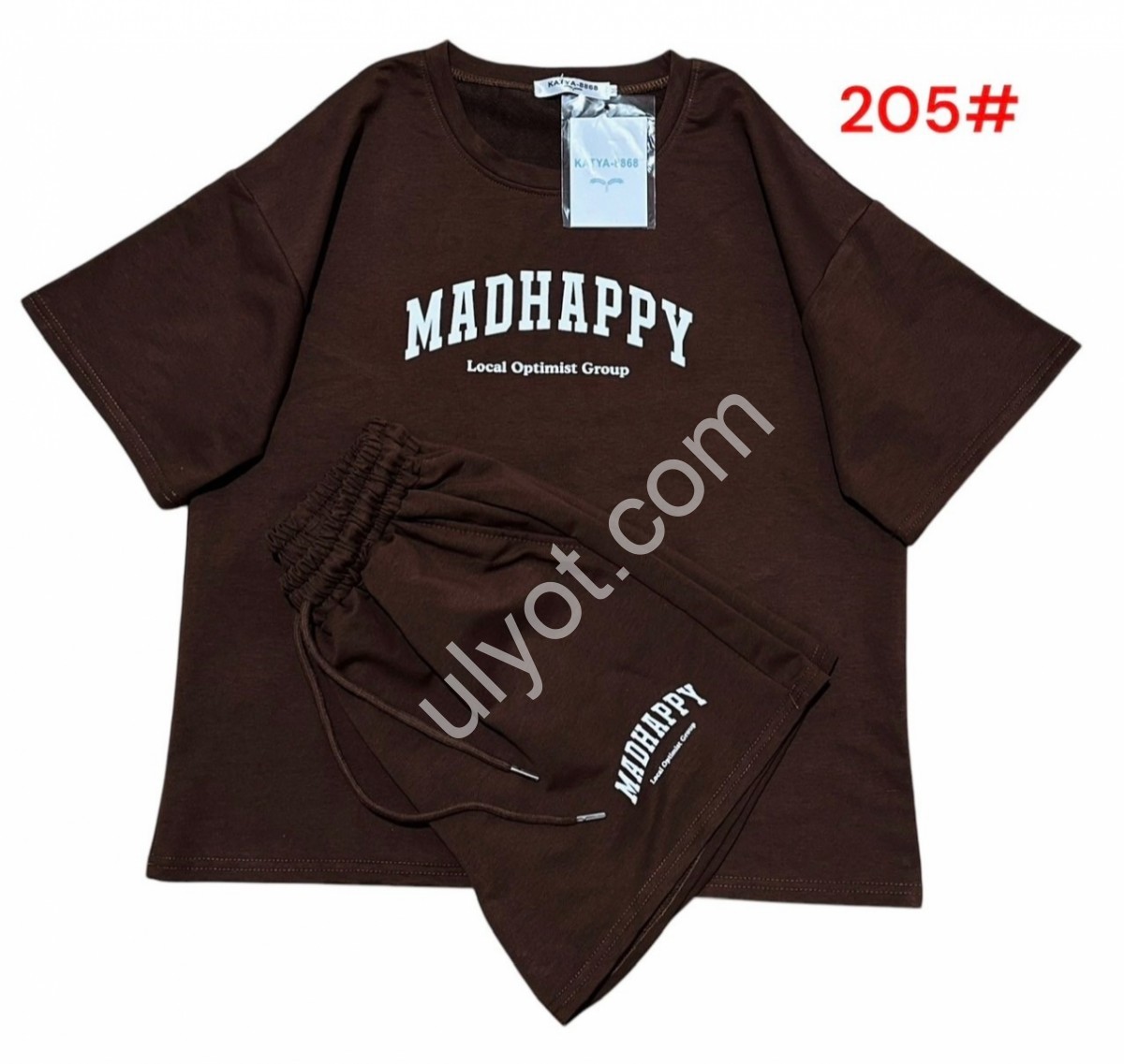 КОСТЮМ (S-L) ШОКОЛАД 205