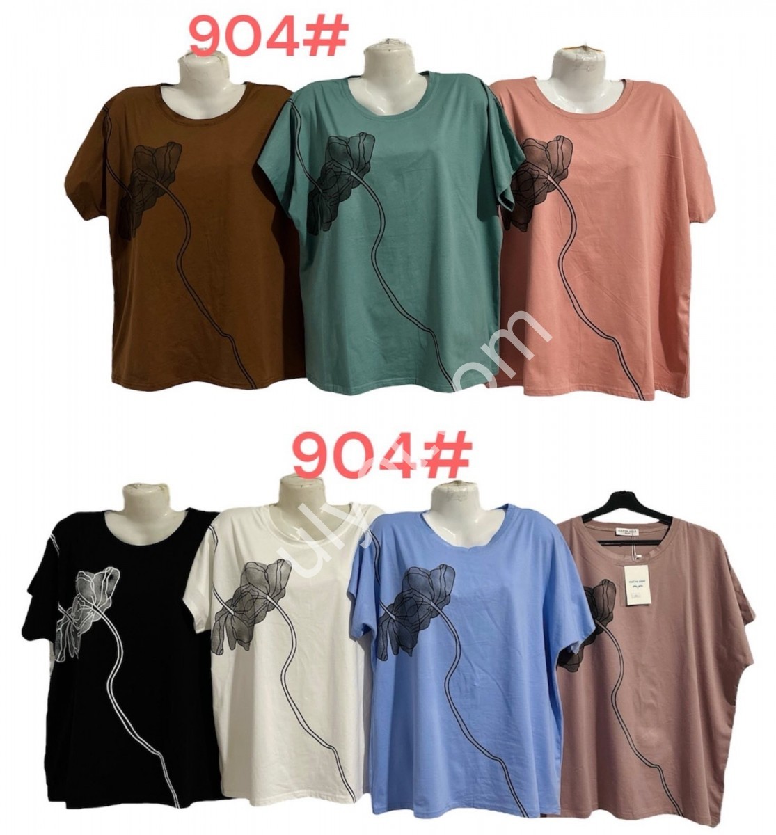 ФУТБОЛКА (ONESIZE 52-58) МИКС 904