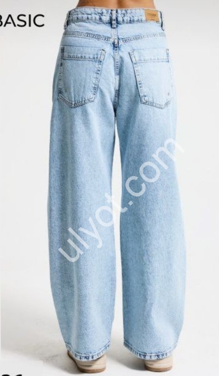 ДЖИНСИ IT'S BASIC (34-42) БЛАКИТНИЙ 4836/4s6/3