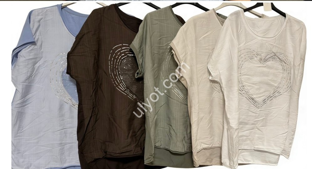 ФУТБОЛКА (ONE SIZE) МІКС 25029