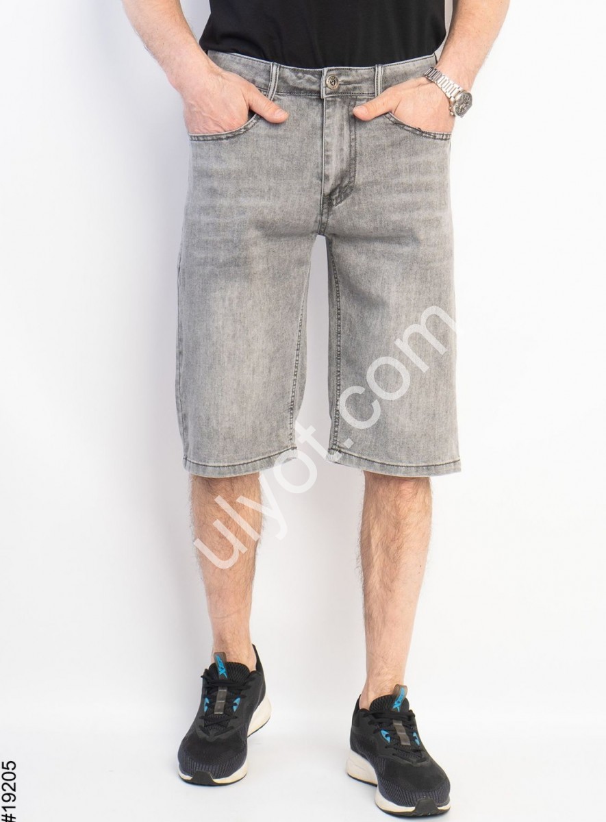ШОРТЫ CAPTAIN (29-38) СЕРЫЙ 19205