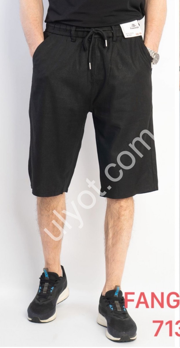 ШОРТИ FANGSIDA (30-38) ЧОРНИЙ 7138
