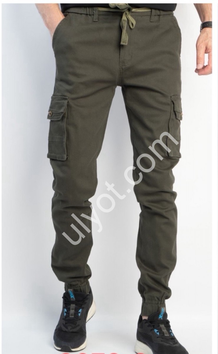 ДЖИНСИ RTROOSS (28-34) КАРГО ХАКІ 8073-2