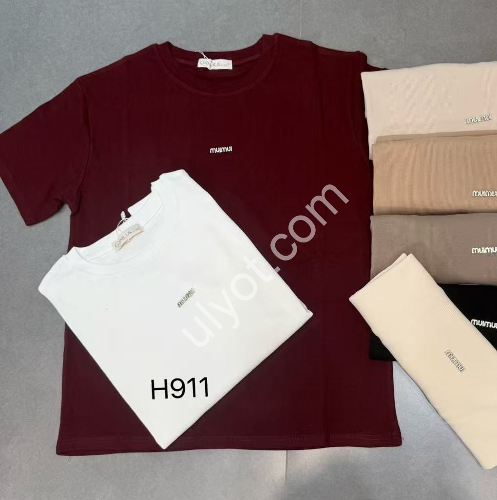 ФУТБОЛКА (ONE SIZE 52-56) МІКС H911