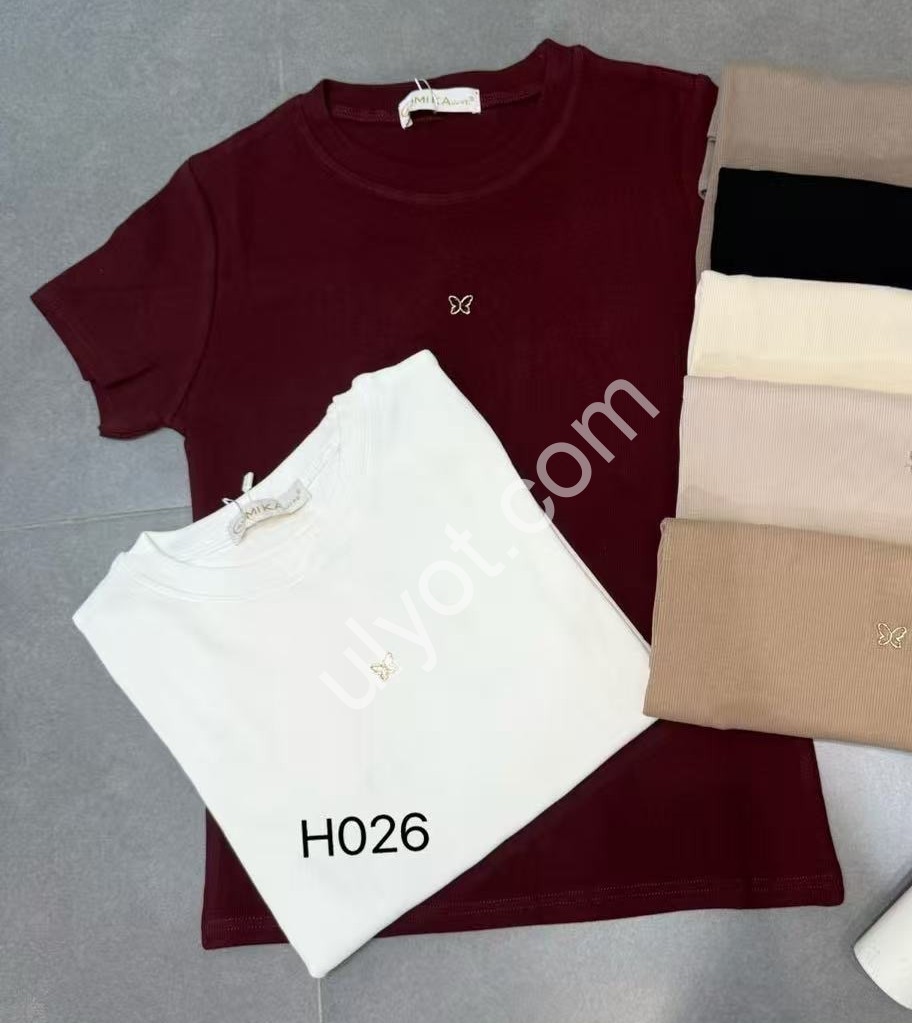 ФУТБОЛКА (ONE SIZE 44-48) МИКС H026