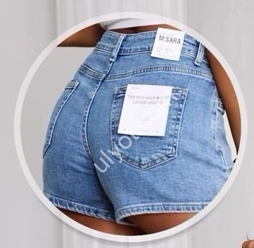 ШОРТЫ-ЮБКА M.SARA (XS-XL) СИНИЙ 6035-4