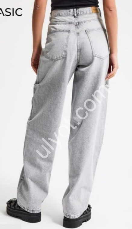 ДЖИНСЫ IT'S BASIC (34-42) СЕРЫЙ 3144/12s6/12