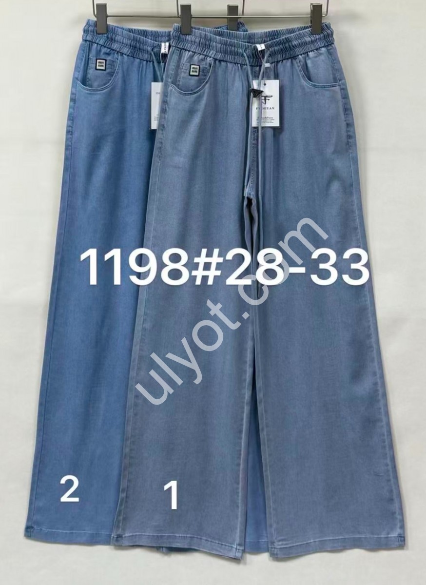 ШТАНЫ (28-33) ГОЛУБОЙ 1198-2