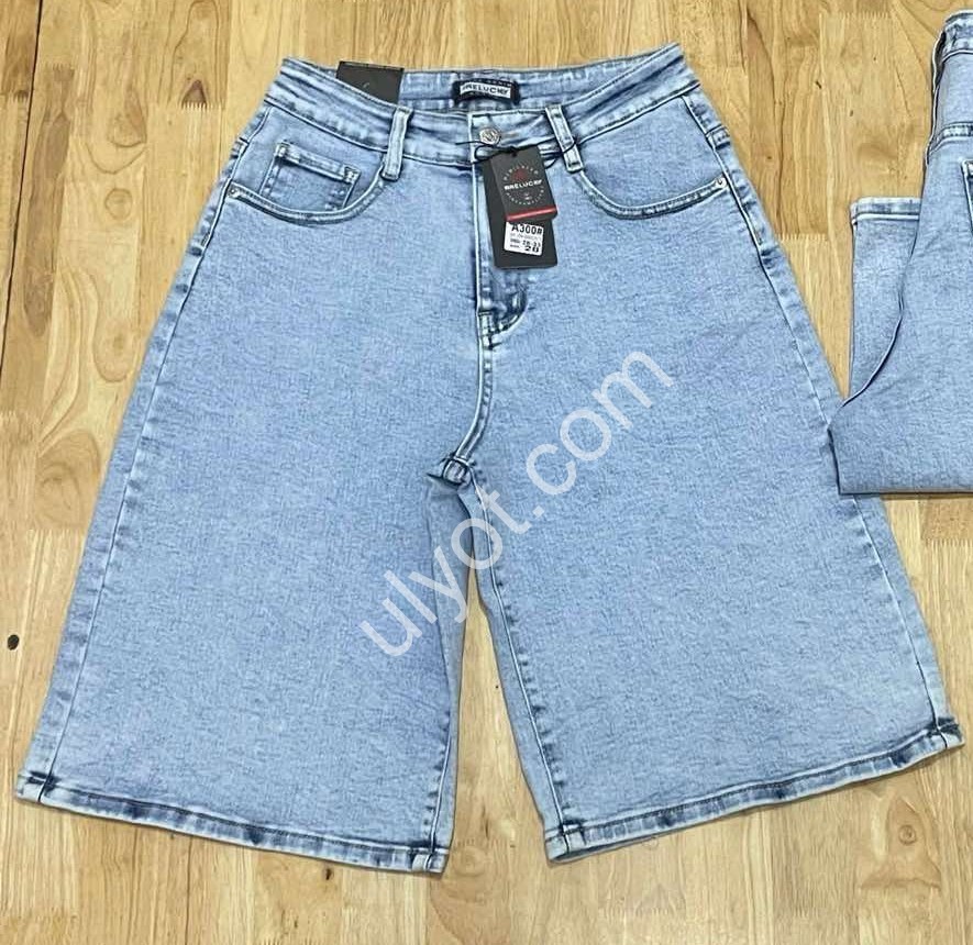 ШОРТЫ RELUCKY (28-33) ГОЛУБОЙ A300