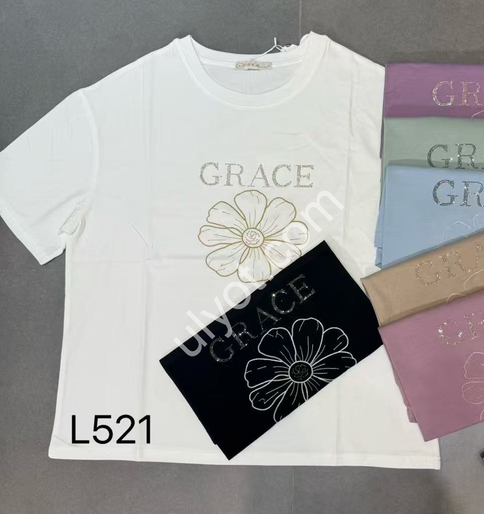 ФУТБОЛКА (ONE SIZE 52-56) МІКС L521