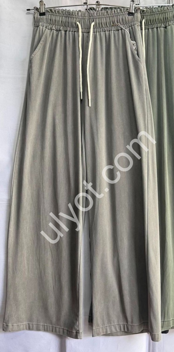 ШТАНЫ (2XL-8XL) ПРЯМОЙ СЕРЫЙ 527