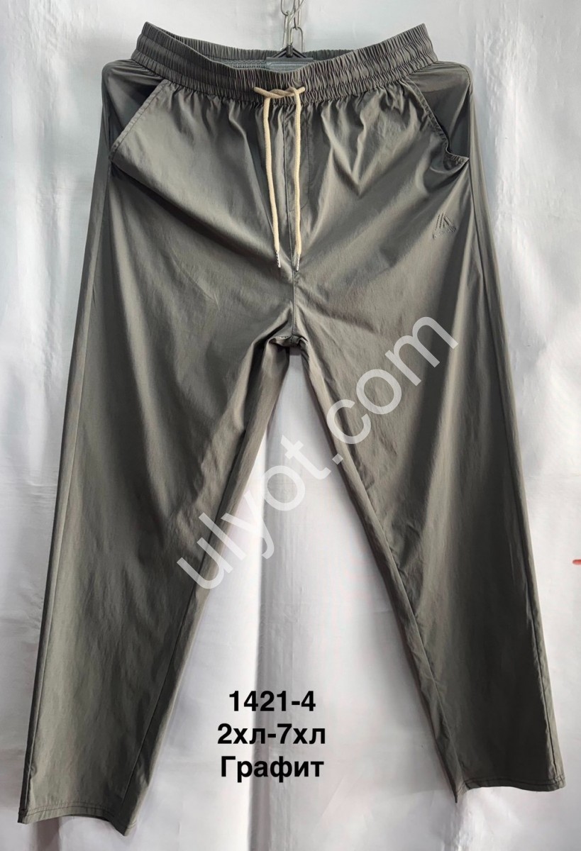 СПОРТ.ШТАНИ (2XL-7XL) ПРЯМИЙ ГРАФІТ 1421-4
