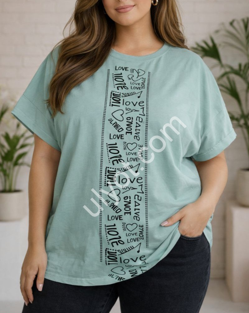 ФУТБОЛКА (ONESIZE 42-50) МЯТА 135